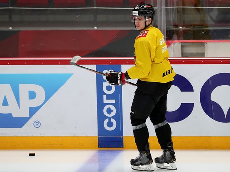 Раскатка «Авангарда» перед матчем с «Металлургом»