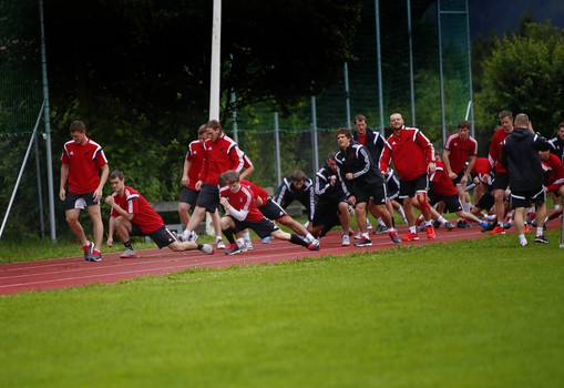Дорога к сезону. Тренировка под открытым небом в Фюссене
