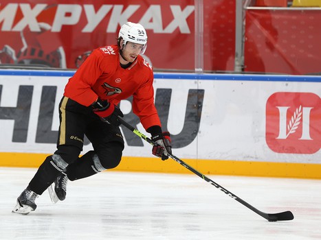 Раскатка «Авангарда» перед выездным матчем со «Спартаком»