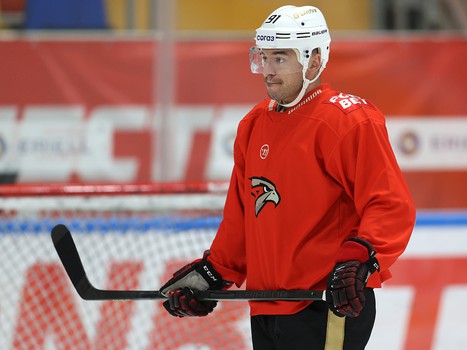 Раскатка «Авангарда» перед выездным матчем со «Спартаком»