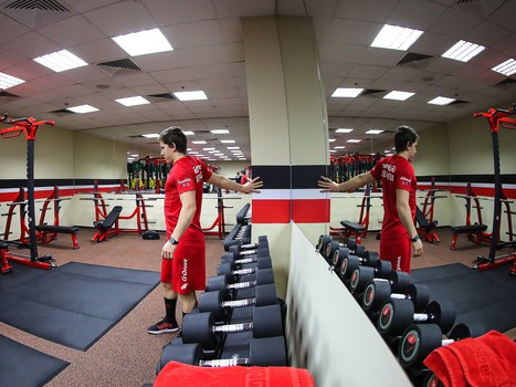 Раскатка «Авангарда» перед матчем с «Автомобилистом»