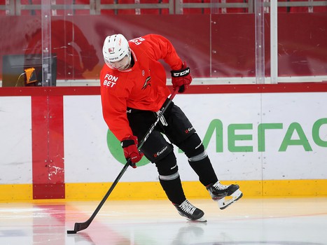 Раскатка «Авангарда» перед выездным матчем с «Автомобилистом»