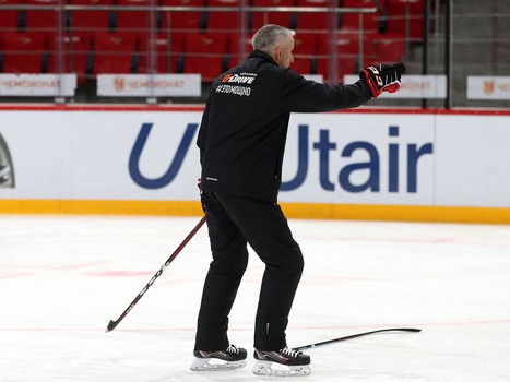 Раскатка «Авангарда» перед матчем с «Ак Барсом»