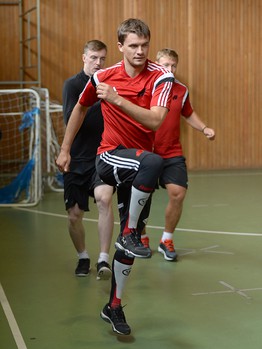 Открытая тренировка для прессы