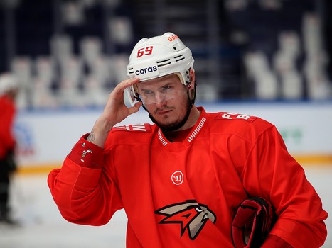 Раскатка «Авангарда» перед выездным матчем с «Ак Барсом»