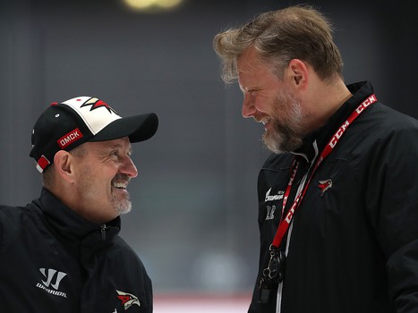 Раскатка «Авангарда» перед матчем с «Адмиралом»