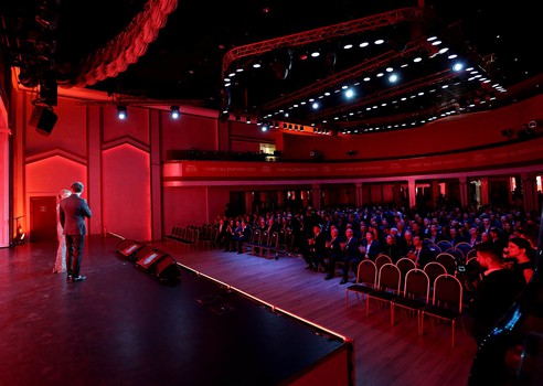 «Авангард» на церемонии представления участников ФОНБЕТ Матча Звезд КХЛ 2020