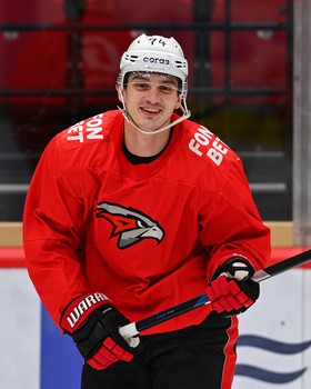 Первая тренировка Майкла Маклауда с командой