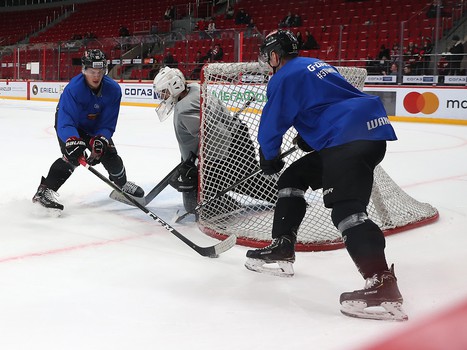 Открытая тренировка «Авангарда» перед стартом плей-офф