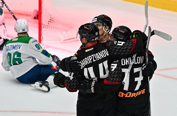 НАЙДЁМ СПОСОБ НАЧИНАТЬ ЛУЧШЕ | Победная раздевалка «Авангарда» после «Салавата»