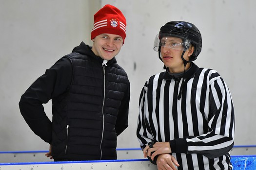 Турнир по следж-хоккею в Омске, день 1