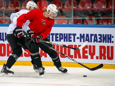 Раскатка «Авангарда» перед выездным матчем с ЦСКА