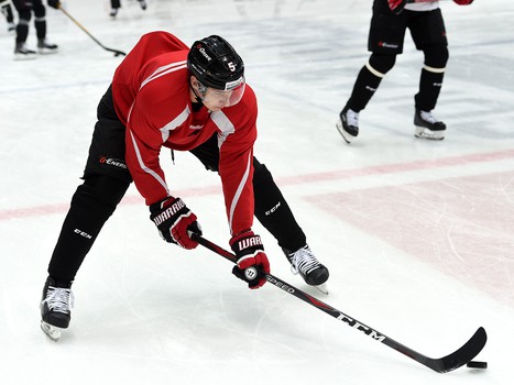 Раскатка "Авангарда" перед матчем с "Куньлунь Ред Стар"