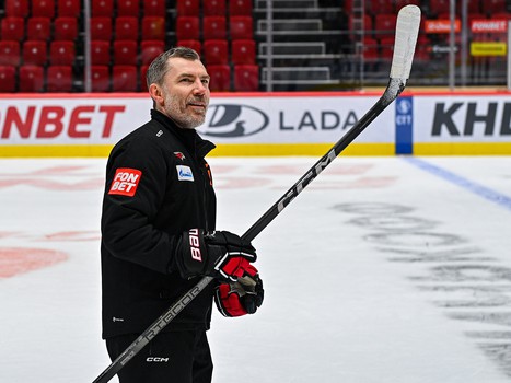 Открытая тренировка «Авангарда» перед вторым раундом плей-офф