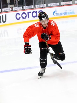 Тренировка «Авангарда» во время паузы в чемпионате