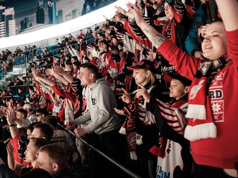 Выезд омских болельщиков в Астану на пятый матч серии «Барыс» - «Авангард»