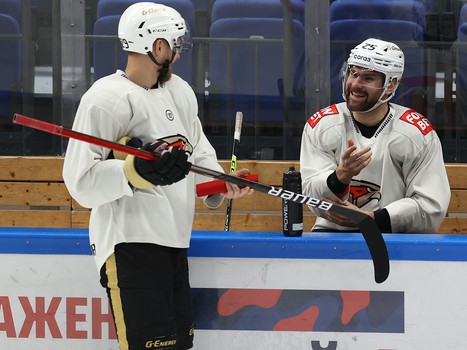 Раскатка «Авангарда» перед выездным матчем с ЦСКА