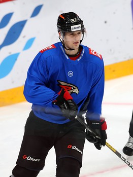 Раскатка «Авангарда» перед матчем с «Автомобилистом»