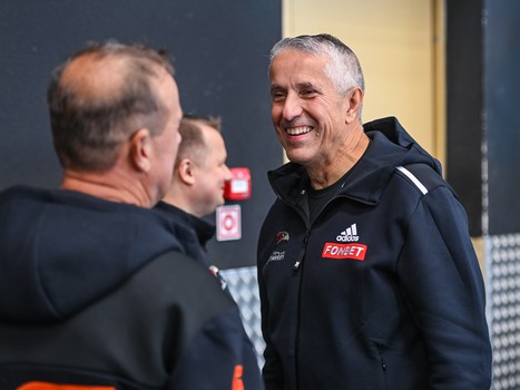 Тренировка «Авангарда» в Омске