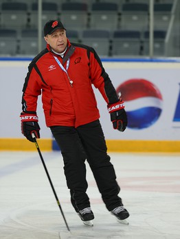 Тренировка "Авангарда" перед выездом по Сибири и Дальнему Востоку