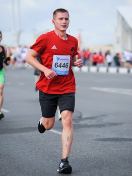 "Омские Ястребы" приняли участие в XXVII Сибирском международном марафоне