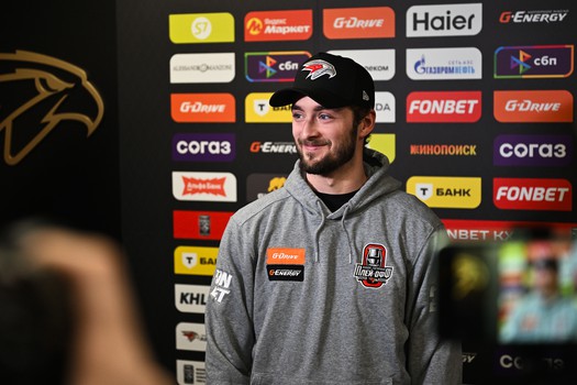 Открытая тренировка «Авангарда» для СМИ