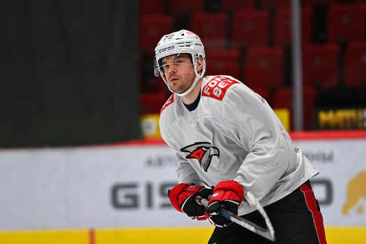 Тренировка «Авангарда» в Омске