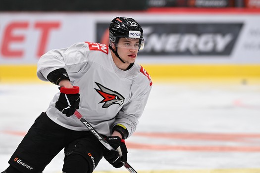 Тренировка «Авангарда» перед матчем с «Ак Барсом»