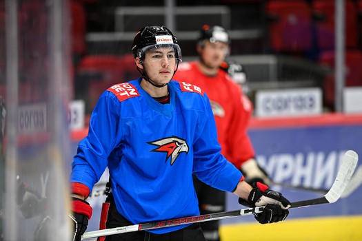 Тренировка «Авангарда» в Омске