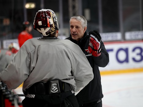 Открытая тренировка «Авангарда» перед стартом второго раунда плей-офф