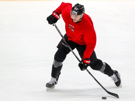 Раскатка «Авангарда» перед первым матчем серии с «Салаватом Юлаевым»