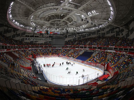 Раскатка «Авангарда» перед выездным матчем со «Спартаком»