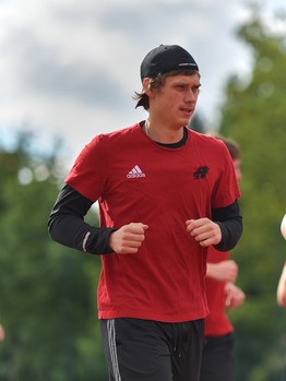 Тренировка перед игрой с "Медвешчаком"