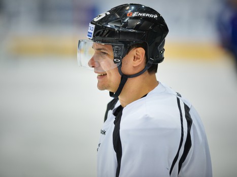 Раскатка "Авангарда" перед матчем с "Адмиралом"