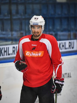 Раскатка "Авангарда" перед выездным матчем со "Слованом"