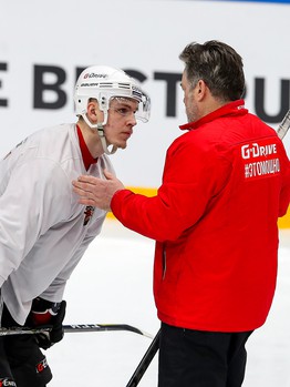 Раскатка «Авангарда» в Уфе перед четвертым матчем серии с «Салаватом Юлаевым»