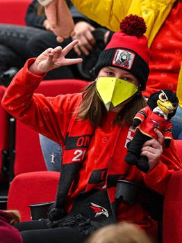 Открытая тренировка «Авангарда» перед плей-офф