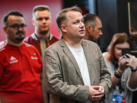 Первая ледовая тренировка «Авангарда»