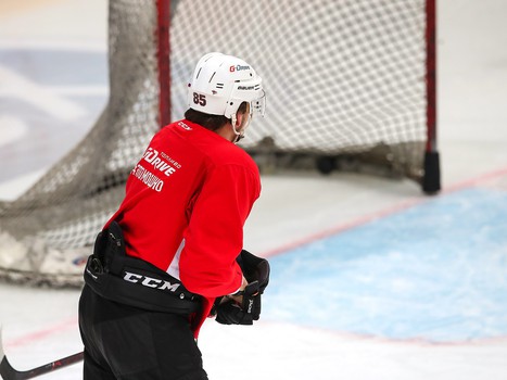 Раскатка «Авангарда» перед вторым матчем финальной серии с ЦСКА