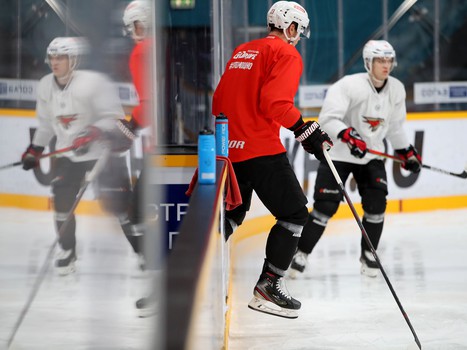 Раскатка в Череповце перед игрой с «Северсталью»