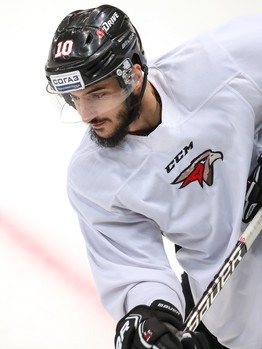 Раскатка «Авангарда» перед матчем с ХК «Сочи»