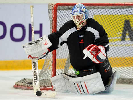 Раскатка "Авангарда" перед матчем с "Нефтехимиком" 1 ноября 2013