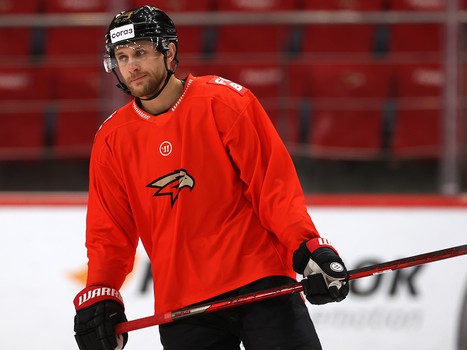 Раскатка «Авангарда» перед матчем с «Сибирью»