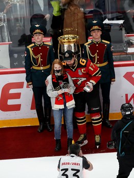 28.04.2021. Финал Кубка Гагарина, 6 матч. «Авангард» - ЦСКА 1:0