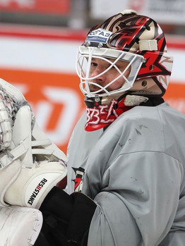 Раскатка «Авангарда» перед матчем с «Автомобилистом»