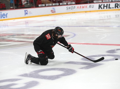 Открытая тренировка «Авангарда» перед домашними матчами финала Кубка Гагарина