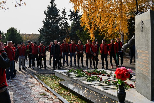 «Авангард» почтил память Алексея Черепанова