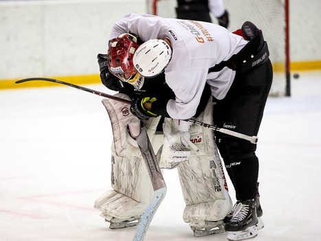 Раскатка «Авангарда» в Уфе перед шестым матчем серии с «Салаватом Юлаевым»