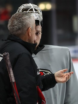 Открытая тренировка «Авангарда» для прессы и болельщиков