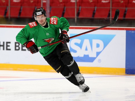 Раскатка «Авангарда» перед матчем со «Спартаком»